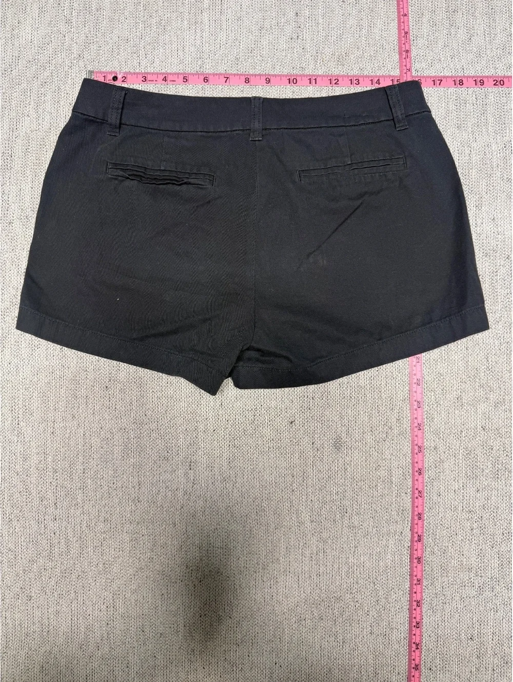 J.Crew Women's Black Cotton Blend Casual Shorts Size 8